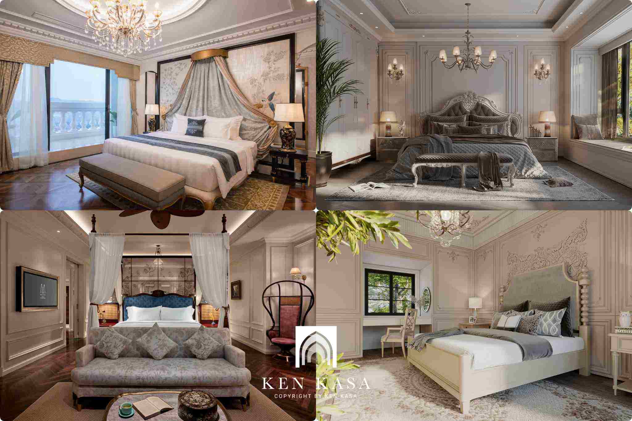 Update 10 mẫu phòng ngủ khách sạn tân cổ điển đẹp lung linh mà chủ đầu tư nên tham khảo